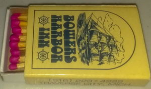 Peninsula Room (Bowers Harbor Inn) - Matches (newer photo)